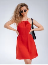 Сарафан Мия красный (кулирка)